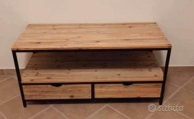 MobileTv Industrial Maisons du Monde legno, metall