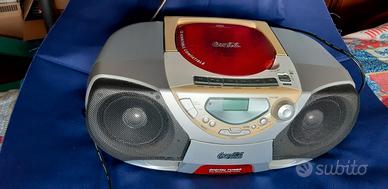 Stereo coca cola CD cassette