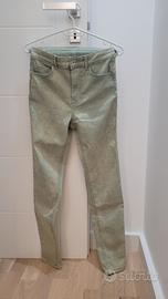 jeggings Calzedonia verde tg S