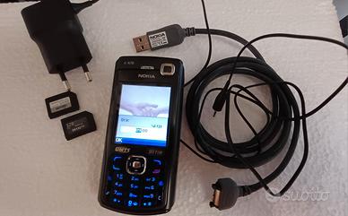 Smartphone NOKIA N70 con cavo usb,batteria