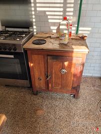 GHIACCIAIA IN LEGNO 800