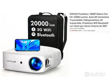 Proiettore WiMiUS full HD