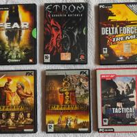 6 Dvd Giochi completi per Pc