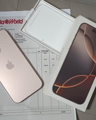 iPhone 16 pro max desert titanium