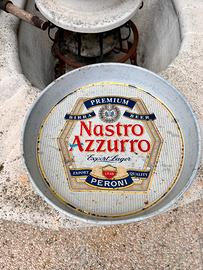 Vassoio nastro azzurro