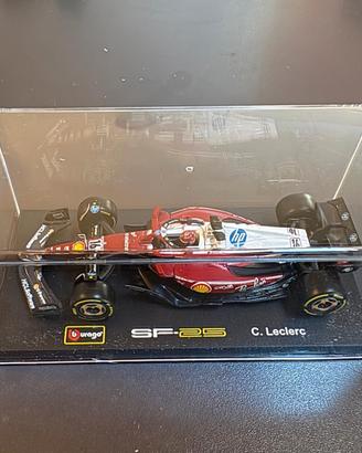 Ferrari SF 25 1:43 Burago c Leclerc GP Monza Lauda