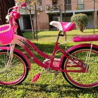 Bicicletta Butterfly Flower Taglia 20 bambina