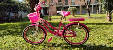 Bicicletta Butterfly Flower Taglia 20 bambina