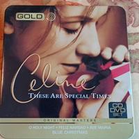 cofanetto metallo CD più DVD Celine Dion These are