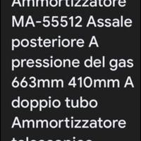 Coppia ammortizzatori MA 55512 Ashika
