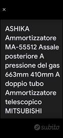 Coppia ammortizzatori MA 55512 Ashika