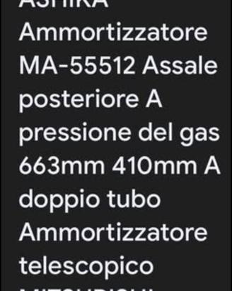 Coppia ammortizzatori MA 55512 Ashika