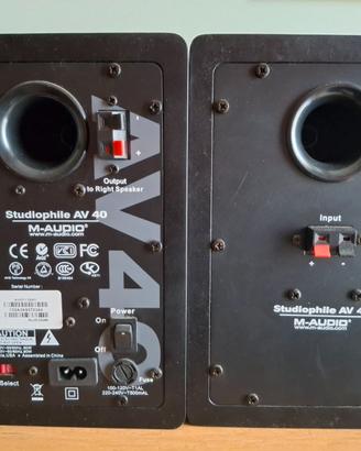 Monitor da studio  M-Audio V40