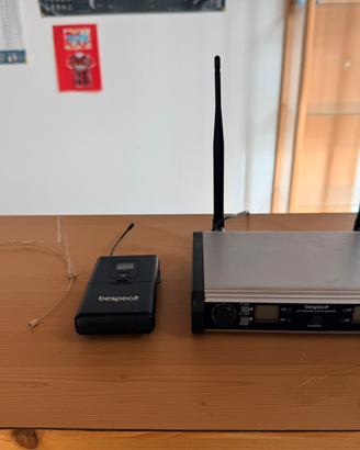 Doppio Radiomicrofono ad archetto
