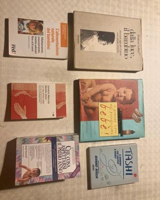 6 LIBRI GRAVIDANZA E MATERNITA'