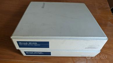 Manuali utente MS-DOS e GW-Basic Microsoft anni 80