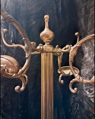 Appendiabiti in ottone vintage