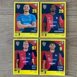 Figurine Panini Aggiornamen Upgrade Cagliari 24/25