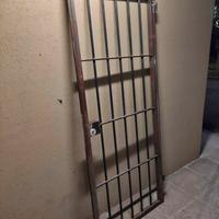 Porta inferriata di ferro artigianale