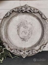 Vassoio in patina antica