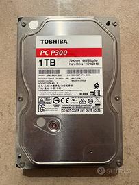 HDD Toshiba P300 1TB 3,5” SATA - Hard disk desktop