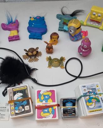 Giochini gadget collezione pupazzetti