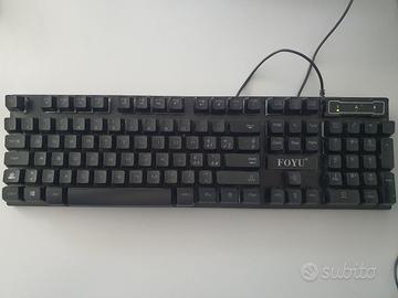 Tastiera gaming retroilluminata - layout italiano