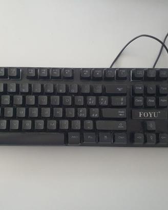 Tastiera gaming retroilluminata - layout italiano