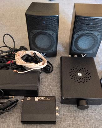 impianto stereo da scrivania - desktop