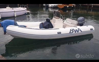 Gommone BWA 5,50m con motore YAMAHA 40/60