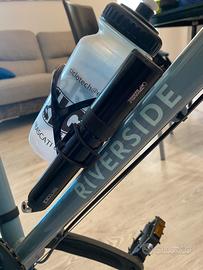 Bici trekking RIVERSIDE 500 verde acqua