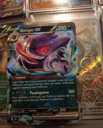 Carta Pokemon Gengar Ex 104/162 Mint