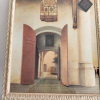 tre quadri incorniciati 