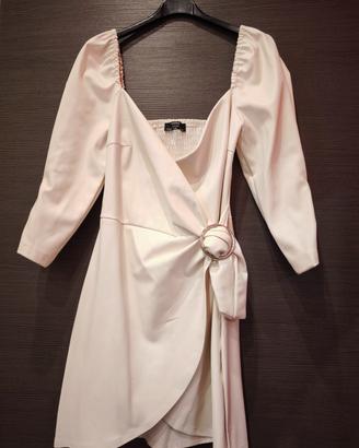 vestito ecopelle 
