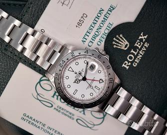 Rolex Explorer II Ref. 16570 Pre-Owned Full Set