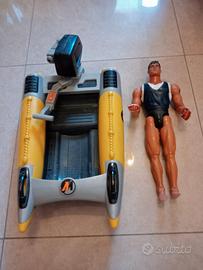 Action Man barca e action figure