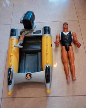 Action Man barca e action figure