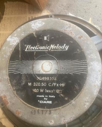 woofer ciare electronic melody