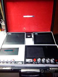 Gruber diplomat valigia stereo record player vinta