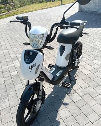 Reset Yes bicicletta elettrica 250 w scooter 