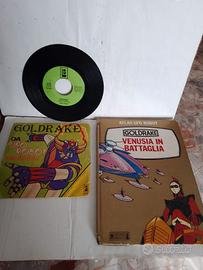 Goldrake libro e disco