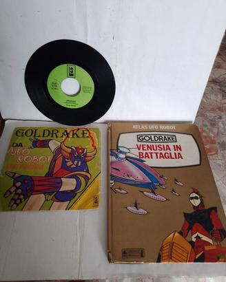 Goldrake libro e disco