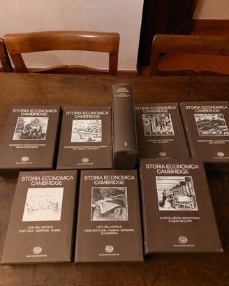 Otto volumi della Storia Economica Cambridge 