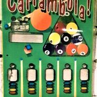 Pannello plastica cabinato vintage giochi a premi