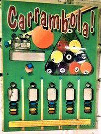 Pannello plastica cabinato vintage giochi a premi