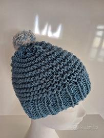 berretto donna fatto a mano lana