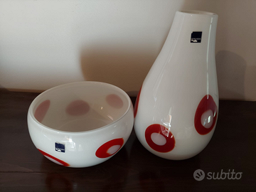 Coppia vasi in vetro LEONARDO