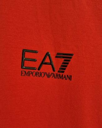 T-shirt EA7 Emporio Armani Rossa - Taglia M
