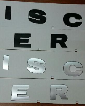 Scritte auto Range Rover DISCOVERY