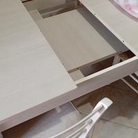 Cucina Completa + Tavolo allungabile + 6 sedie bia